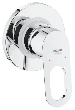 Grohe BauLoop - Inbouw Douchekraan, Met Inbouwdeel, Chroom 29042000