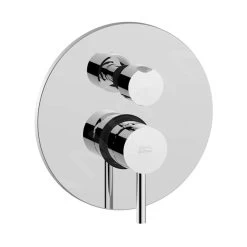 Paffoni Light - Inbouwkraan, Voor 2 Uitgangen, Chroom LIG018CR