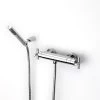 Roca Loft - Doucheset Met Thermostaat, 1jet, Chroom A5A1343C00 -BadderenMetVoordeel 7f6a9f414cc7ed4d322e9f00