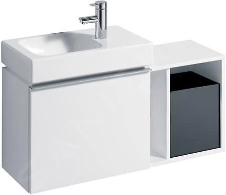 Geberit ICon Xs - Zijelement Met Opbergvak, 370x400x273 Mm, Glanzend Wit 840237000 6 Geberit ICon Xs - Zijelement Met Opbergvak, 370x400x273 Mm, Glanzend Wit 840237000 - Afbeelding 4