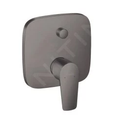 Hansgrohe Talis E - Afbouwdeel Voor ééngreeps Badmengkraan, Geborsteld Zwart Chroom 71745340