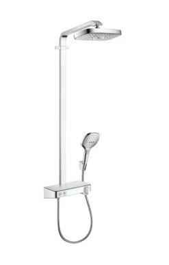 Hansgrohe Raindance Select E - Docuheset Met ShowerTablet Thermostaat, 300 Mm, 2jet, Chroom 27126000