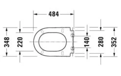 Duravit Darling New - WC-zitting Met SoftClose, Alpine Wit 0063390000 -BadderenMetVoordeel 8522889ca2cb79d856c2c984