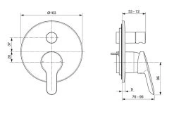 Ideal Standard Alpha - Inbouwkraan, Chroom A7187AA 6 Ideal Standard Alpha - Inbouwkraan, Chroom A7187AA -BadderenMetVoordeel 8796a457a173acf0f1561617