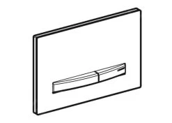 Geberit Sigma50 - Bedieningsplaat, Chroom/lava 115.788.JK.2 -BadderenMetVoordeel 8a148671d4839cccc71a80f6