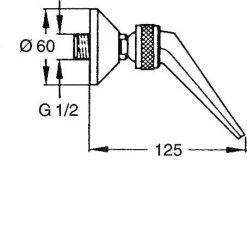 Hansa Jet - Hoofddouche, Chroom 04400100 -BadderenMetVoordeel 8bef73c065ee18df38574207