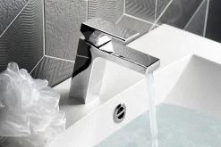 Sapho Latus - Wastafelkraan, Chroom 1102-56 -BadderenMetVoordeel 8e1d9dea1a940fa7e69bf960