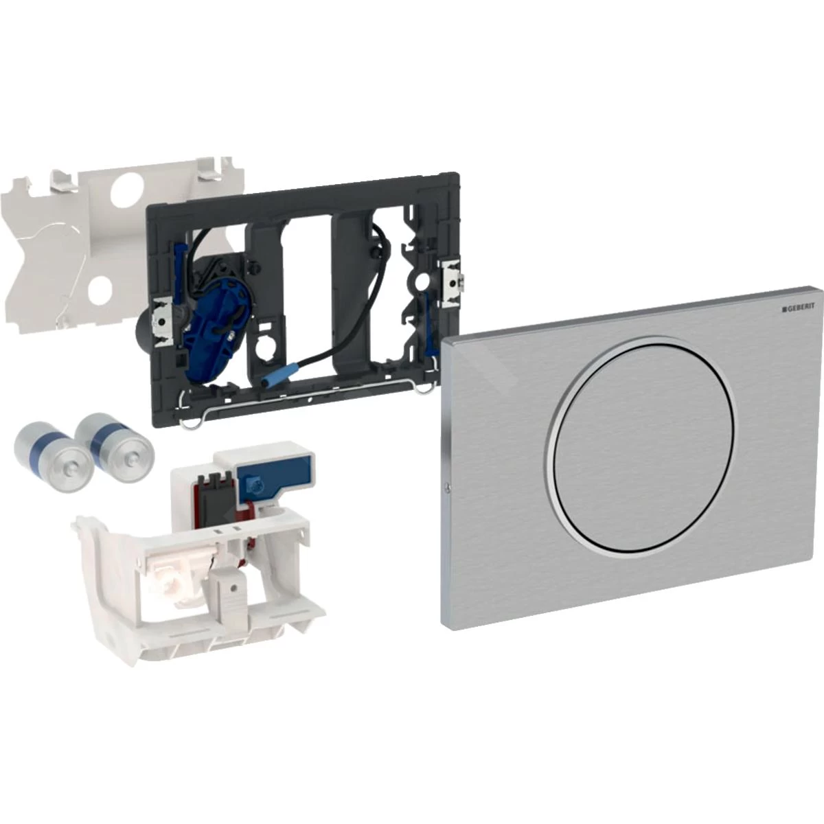 Geberit Sigma10 - Wc-besturing Met Elektronische Spoelactivering, Batterijvoeding, Radiografisch, Geborsteld Rvs 115.869.SN.5 5 Geberit Sigma10 - Wc-besturing Met Elektronische Spoelactivering, Batterijvoeding, Radiografisch, Geborsteld Rvs 115.869.SN.5 - Afbeelding 3