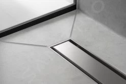 Hansgrohe RainDrain Match - Douchegoot Met Rvs Rooster 700, In Hoogte Verstelbaar Frame, Chroom 56037000 -BadderenMetVoordeel 94564114b0bb3b540ee04d5a 1