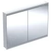 Geberit ONE - Spiegelkast Met LED-verlichting, 1200x900x150 Mm, 2 Deuren, Inbouw, Aluminium 505.805.00.1 -BadderenMetVoordeel 9497c3d81db9ab4c618f9b68 1