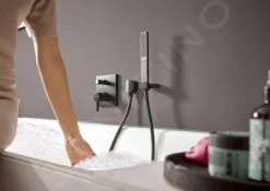 Hansgrohe Finoris - Inbouw Badkraan, 2 Uitgangen, Mat Zwart 76416670 -BadderenMetVoordeel 9978270d61139b7a5c306d56