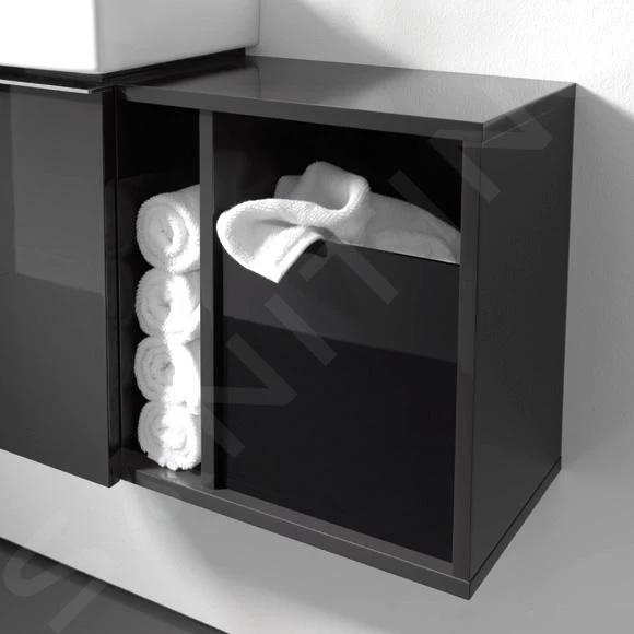 Geberit ICon - Fontein Onderbouw Zijkast 370x400x245 Mm, Lava Look 841138000 5 Geberit ICon - Fontein Onderbouw Zijkast 370x400x245 Mm, Lava Look 841138000 - Afbeelding 3