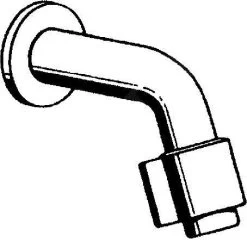 Hansa Nova - Wand Tapkraan, Chroom 00968101 -BadderenMetVoordeel 9e9dd0dc410beb864516ea4e