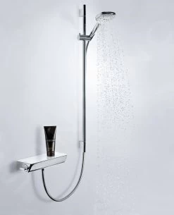 Hansgrohe Ecostat Select - Thermostatische Douchekraan, Wit/chroom 13161400 -BadderenMetVoordeel 9ff44d23a959f7f084c5aa32