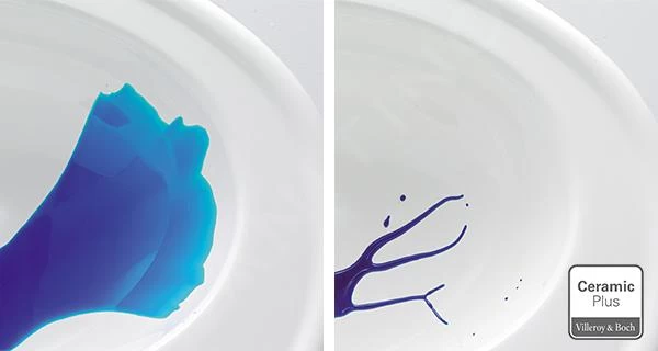 Villeroy & Boch Architectura - Wandcloset, Afvoer Horizontaal, DirectFlush, CeramicPlus, Alpine Wit 5684R0R1 9 Villeroy & Boch Architectura - Wandcloset, Afvoer Horizontaal, DirectFlush, CeramicPlus, Alpine Wit 5684R0R1 - Afbeelding 7