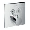 Hansgrohe Shower Select - Thermostaat Mengkraan Met Stopkraan Voor 2 Functies, Chroom 15763000 -BadderenMetVoordeel a34f65292b51e8cedf2fa92a
