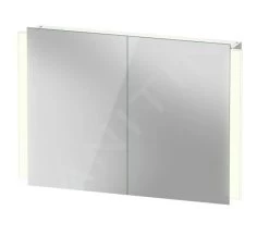 Duravit Ketho.2 - Spiegelkast Met LED Verlichting, 700x1000x157 Mm, 2 Deuren K27137000001000
