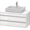 Duravit Ketho - Wastafelonderkast 496x1000x550 Mm, 2 Laden, Glanzend Wit KT665502222 2 Duravit Ketho - Wastafelonderkast 496x1000x550 Mm, 2 Laden, Glanzend Wit KT665502222 -BadderenMetVoordeel a5c3e67775ce4348f47459dd
