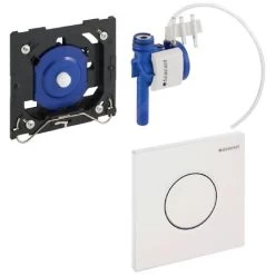 Geberit Spoelsystemen - Bedieningspaneel Met Pneumatische Spoelactivering Bedieningsplaat Type 01, Wit Alpine 116.011.11.5 -BadderenMetVoordeel aaa73cd413ccc0e3789a15a3