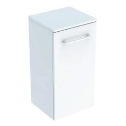 Geberit Selnova Square - Zijkast 650x330x297 Mm, 1 Deur, Glanzend Wit 501.272.00.1