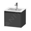 Duravit Ketho.2 - Wastafelkast 440x510x420 Mm, 1 Lade, Grafiet Mat K25061049490000