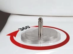 Sapho Adina - WC-zitting Softclose, Duroplast, Wit 1703-322 -BadderenMetVoordeel adca9b37c12f175019f0c968 2