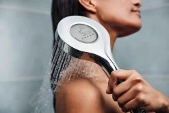 Hansa Activejet - Handdouche Digital 120, Met Display, Chroom/licht Grijs 84310180 -BadderenMetVoordeel ae82db183274cc4d890431f7