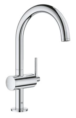 Grohe Atrio - Wastafelkraan Met Waste En Draaibare Uitloop, L-size, Chroom 32042003