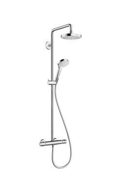 Hansgrohe Croma Select S - Showerpipe 180 Doucheset Met Thermostaat, 2jet, Wit/chroom 27253400