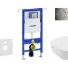 Geberit Duofix - Inbouwreservoir Voor Hangend Toilet Met SIGMA01 Bedieningsknop, Glanzend Chroom + Villeroy Boch - Hangend Toilet En Wc-bril, DirectFlush, SoftClose, CeramicPlus 111.355.00.5 NB2 -BadderenMetVoordeel bbd3f5ae90e2b44d3c8e69c3