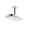 Hansgrohe Raindance Select E - Hoofddouche 300 Mm 2jet Plafondbevestiging 100 Mm, EcoSmart, Wit/chroom 26608400 -BadderenMetVoordeel bcd5359035bb936275e8e573