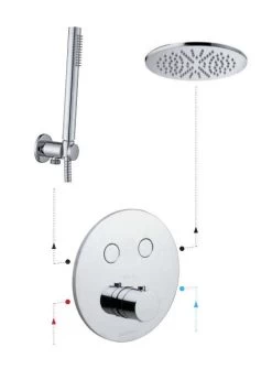 Paffoni Compact Box - Thermostatische Inbouwkraan, Voor 2 Uitgangen, Mat Zwart CPT018NO -BadderenMetVoordeel c4affff3b07c4848e9834feb