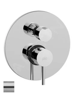 Paffoni Stick - Inbouwkraan Voor 2 Uitgangen Incl. Inbouwdeel, Rvs SK018ST