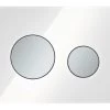Tece TECEloop - Bedieningsplaat, Wit Glas/mat Chroom 9240659 -BadderenMetVoordeel ccb1cc4d16112113db5c2401
