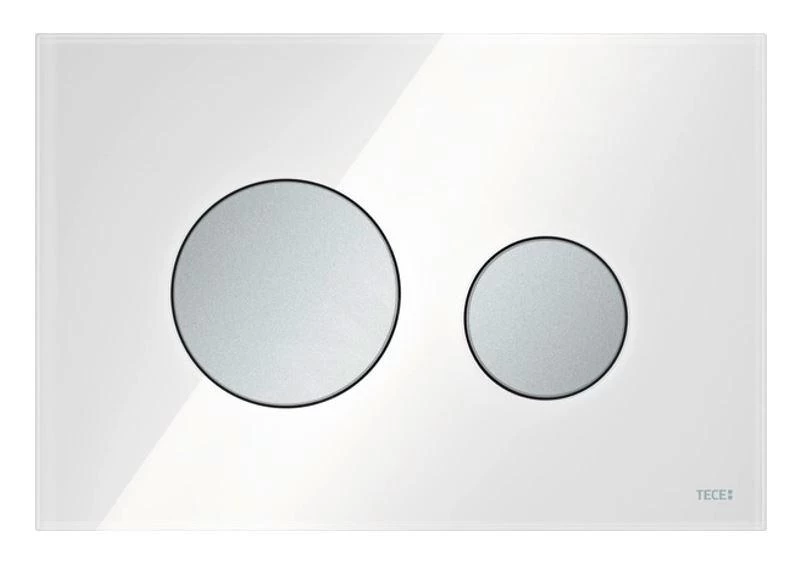 Tece TECEloop - Bedieningsplaat, Wit Glas/mat Chroom 9240659 3 Tece TECEloop - Bedieningsplaat, Wit Glas/mat Chroom 9240659