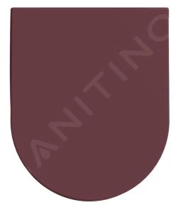 Sapho Isvea - WC-bril, Slim, SoftClose, Kastanje Rood 40KF0543I-S -BadderenMetVoordeel d0ba5d4bd351fe099aec57e4