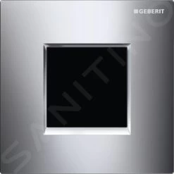 Geberit Spoelsystemen - Urinoirstuursysteem Met Elektronische Spoelactivering Type 30, Netvoeding, Glanzend Chroom 116.027.KH.1