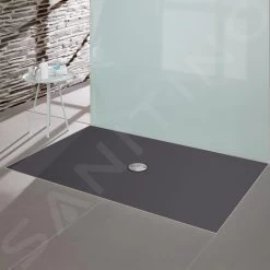 Villeroy & Boch Subway Infinity - Douchebak, 750x1000 Mm, Anti-slip, Ardoise 6229K2W9 -BadderenMetVoordeel d7154580187b4e0f17823e24