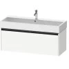 Duravit Ketho.2 - Wastafelkast 440x1184x460 Mm, 1 Lade, Mat Wit K25079018180000