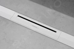 Hansgrohe RainDrain Flex - Douchegoot Met Rvs Rooster 700, Te Plaatsen In De Ruimte, Inkortbaar, Mat Wit 56043700 -BadderenMetVoordeel dc0c831c89a405b1c2d7358b