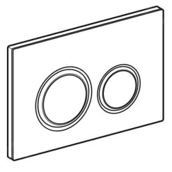 Geberit Sigma21 - Bedieningsplaat, Chroom/lava 115.884.JK.1 -BadderenMetVoordeel dd65d04c7115c438f1f02489