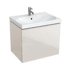 Geberit Acanto - Wastafelonderkast 600 Mm, Zand Grijs 500.614.JL.2