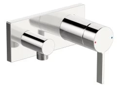 Hansa Loft - Afdekset Voor Douchekraan, Chroom 57639583