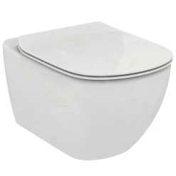 Geberit Duofix - Inbouwreservoir Voor Hangend Toilet Met SIGMA01 Bedieningsknop, Glanzend Chroom + Ideal Standard Tesi - Hangend Toilet En Wc-bril, Aquablade, SoftClose 111.300.00.5 NU2 -BadderenMetVoordeel e53485344b3bd4e8af18a330 3