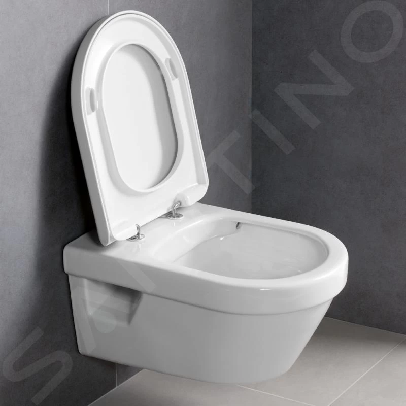 Geberit Kombifix - Set Voorwandinstallatie, Toilet En Zitting Villeroy & Boch, Bedieningspaneel Sigma30, DirectFlush, SoftClose, CeramicPlus, Wit / Glanzend Chroom 110.302.00.5 NB5 8 Geberit Kombifix - Set Voorwandinstallatie, Toilet En Zitting Villeroy & Boch, Bedieningspaneel Sigma30, DirectFlush, SoftClose, CeramicPlus, Wit / Glanzend Chroom 110.302.00.5 NB5 - Afbeelding 6