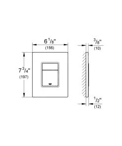 Grohe Skate Cosmopolitan - Bedieningsplaat, Geborsteld Warm Sunset 38732DL0 -BadderenMetVoordeel e8ea8de70856585f99fbd5d5