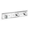 Hansgrohe RainSelect - Afbouwdeel Voor Thermostatische Douchekraan Voor 2 Functies, Wit/chroom 15355400