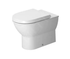 Duravit Darling New - Staande WC, Afval Achteraan, Met WonderGliss, Alpine Wit 2139090000