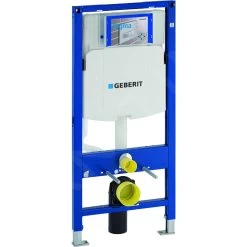 Geberit Duofix - Inbouwreservoir Voor Hangend Toilet Met SIGMA01 Bedieningsknop, Glanzend Chroom + Ideal Standard Tesi - Hangend Toilet En Wc-bril 111.300.00.5 NF2 -BadderenMetVoordeel ed74566b0be513a7cc98df73 3