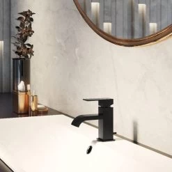 Steinberg 135 - Wastafelkraan Met Waste, Mat Zwart 135 1001 S -BadderenMetVoordeel ef8eb485085f28370a227712